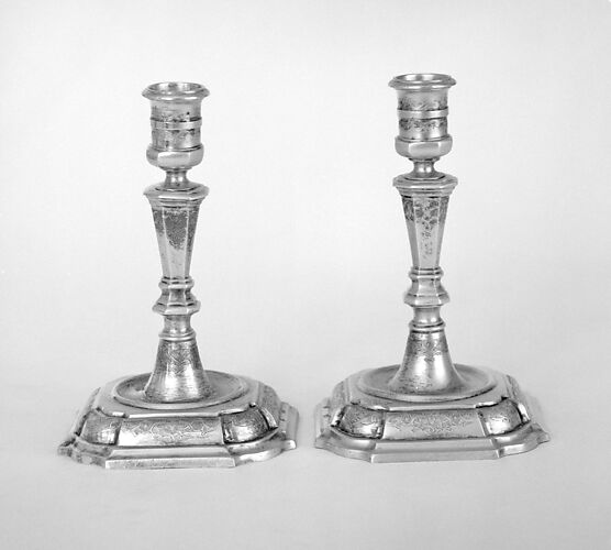 Candlestick (one of a pair) (part of a set)