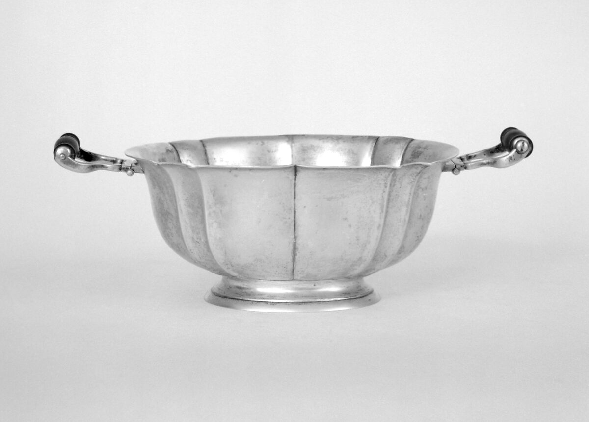 Oval bowl, Silver, German, Hanover 