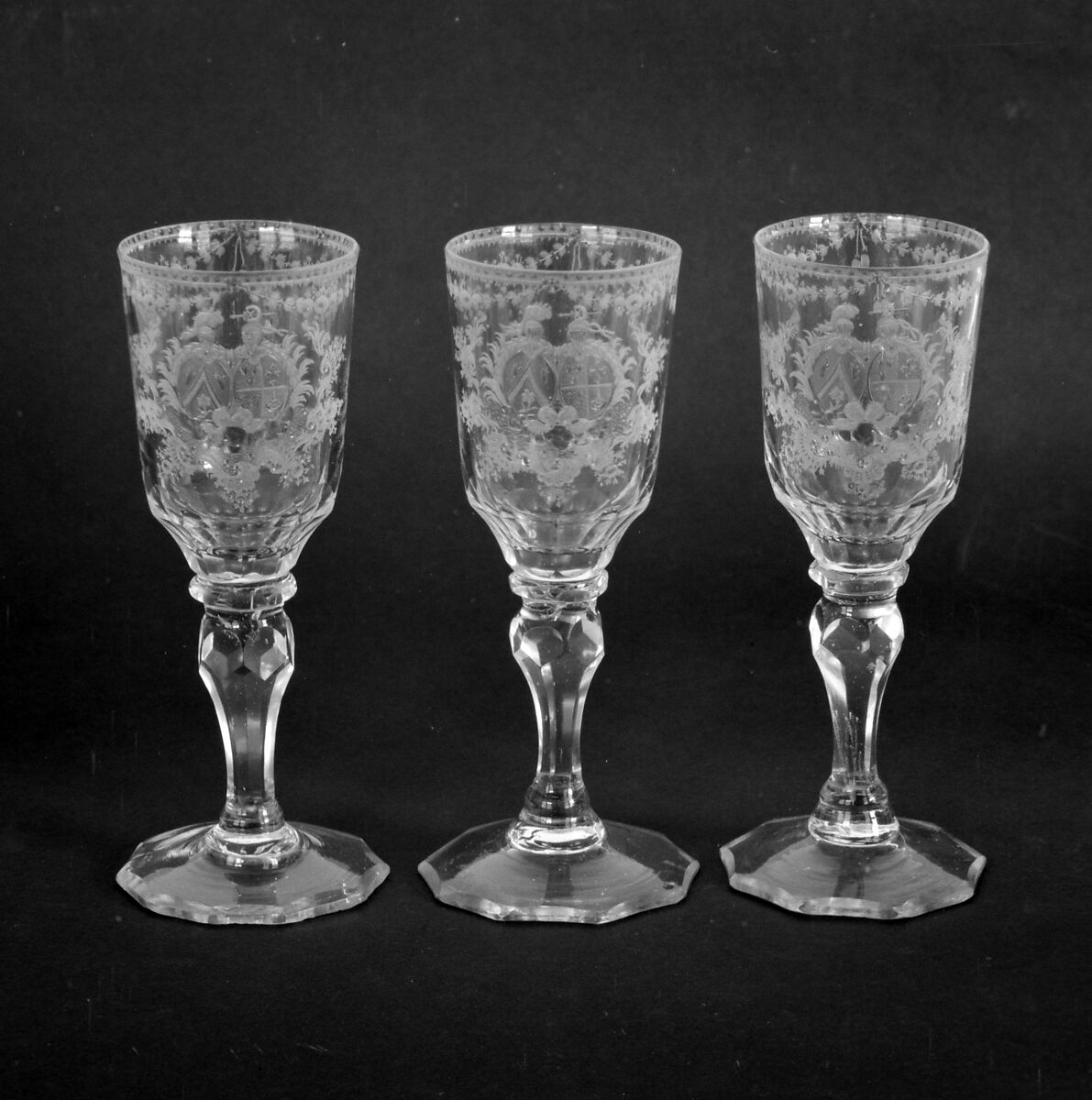 Wineglass, Glass, Southern German 