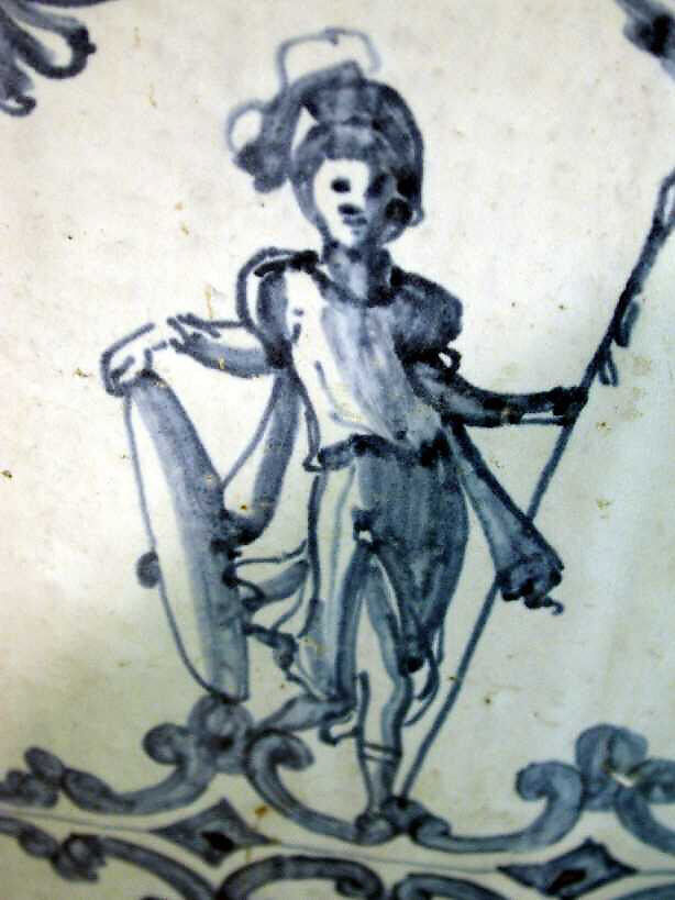 Wine jar (Orcio da vino), workshop of the Marmi family, Maiolica (tin-glazed earthenware), Italian, Montelupo