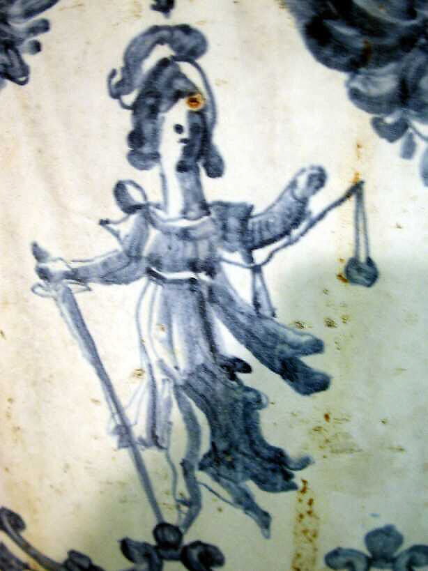 Wine jar (Orcio da vino), workshop of the Marmi family, Maiolica (tin-glazed earthenware), Italian, Montelupo