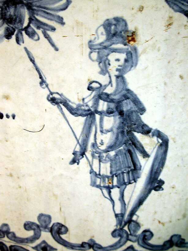 Wine jar (Orcio da vino), workshop of the Marmi family, Maiolica (tin-glazed earthenware), Italian, Montelupo