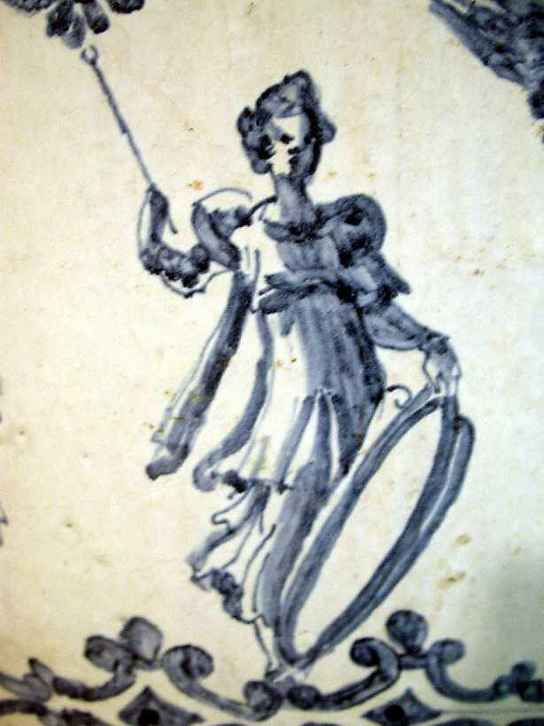 Wine jar (Orcio da vino), workshop of the Marmi family, Maiolica (tin-glazed earthenware), Italian, Montelupo