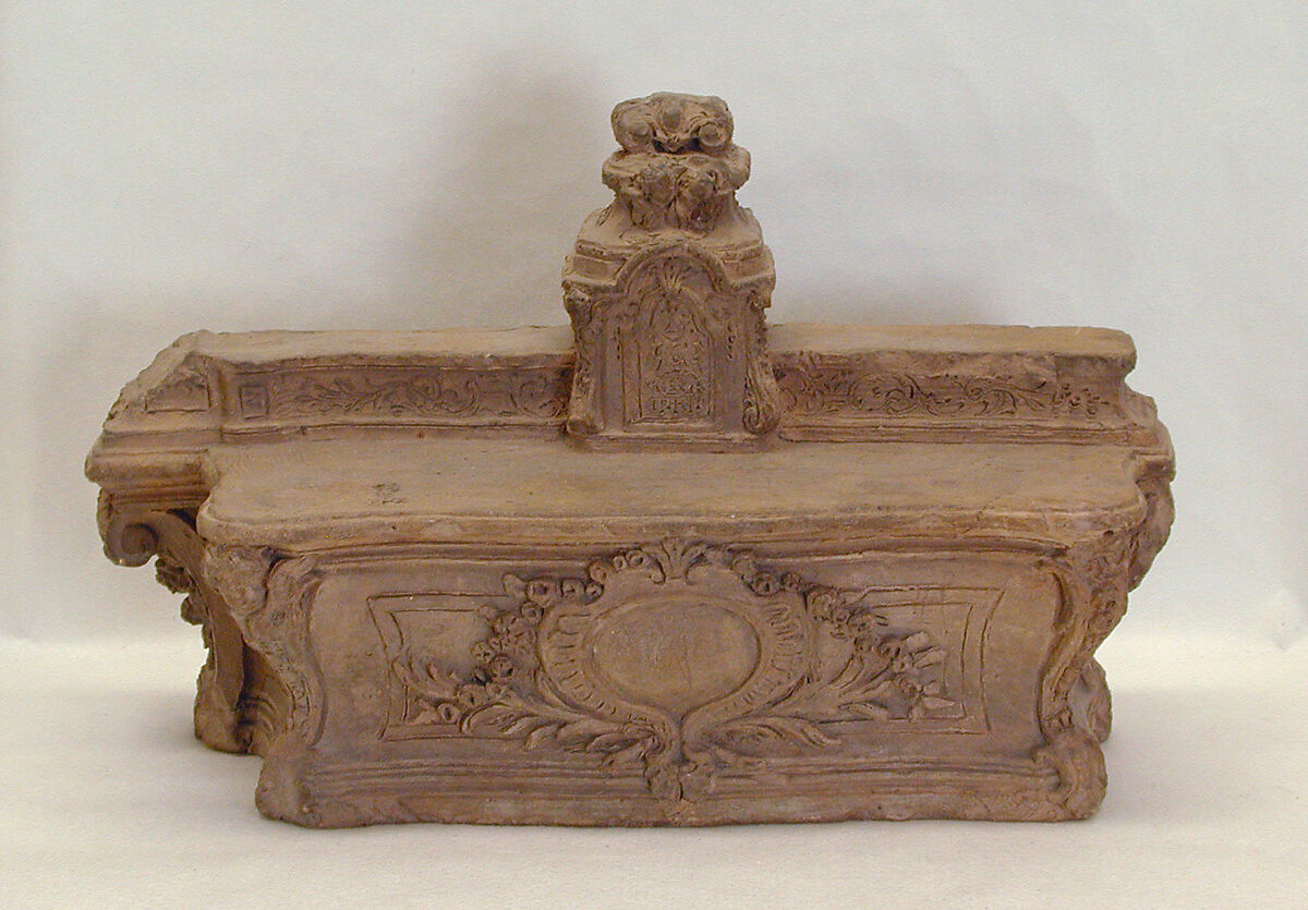 Model for an altar, Terracotta, Italian or French 