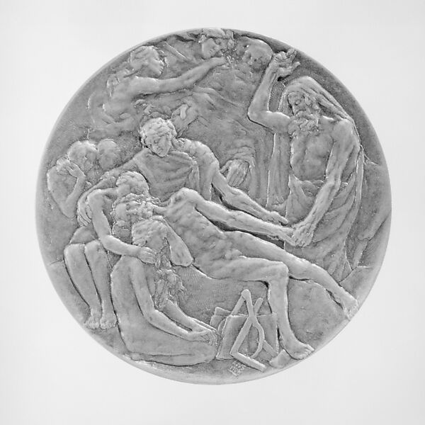 Le Réve du Travailleur (The Worker's Dream), Medalist: Jean-Victor Joseph-Ambroise Ségoffin (French, Toulouse 1867–1925 Paris), Bronze, French 