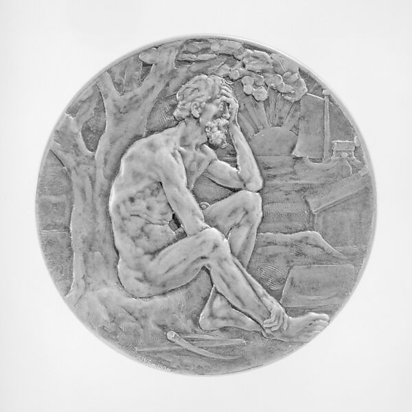 Le Réve du Travailleur (The Worker's Dream), Medalist: Jean-Victor Joseph-Ambroise Ségoffin (French, Toulouse 1867–1925 Paris), Bronze, French