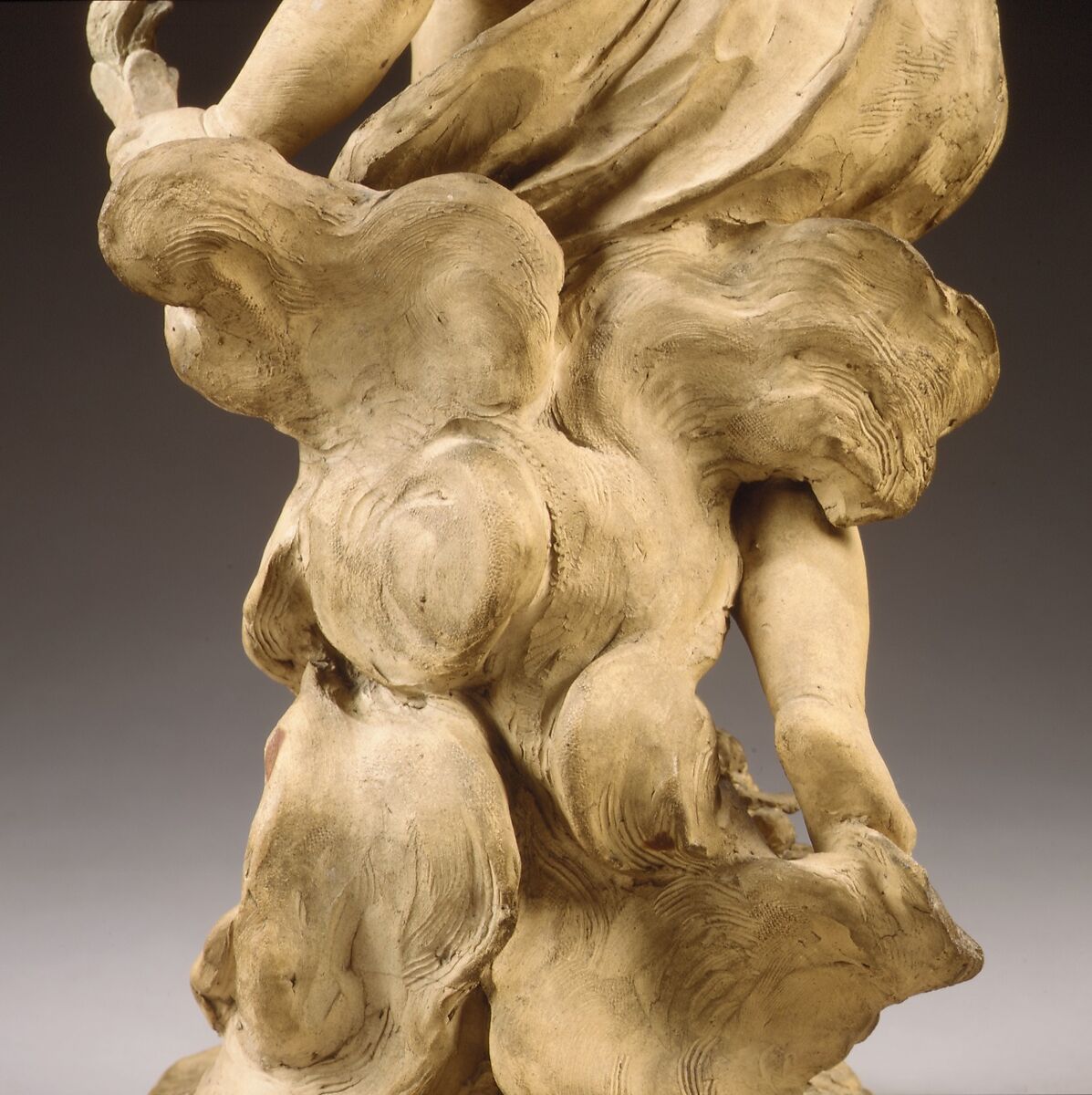 Stealthy Cupid, Terracotta (pale yellow, unpatinated), French