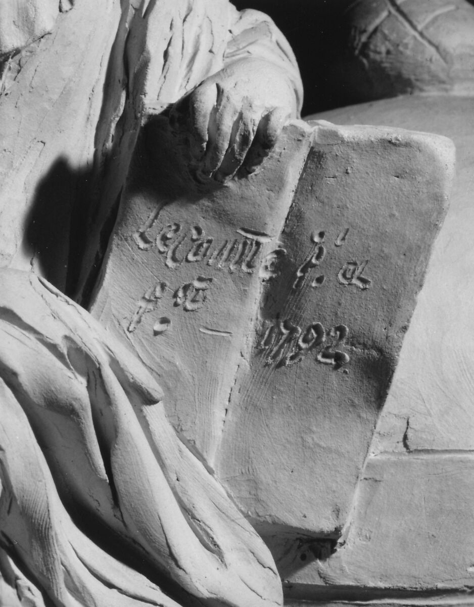 Faith and Charity, Félix Lecomte (French, Paris 1731–1817 Paris), Terracotta, French