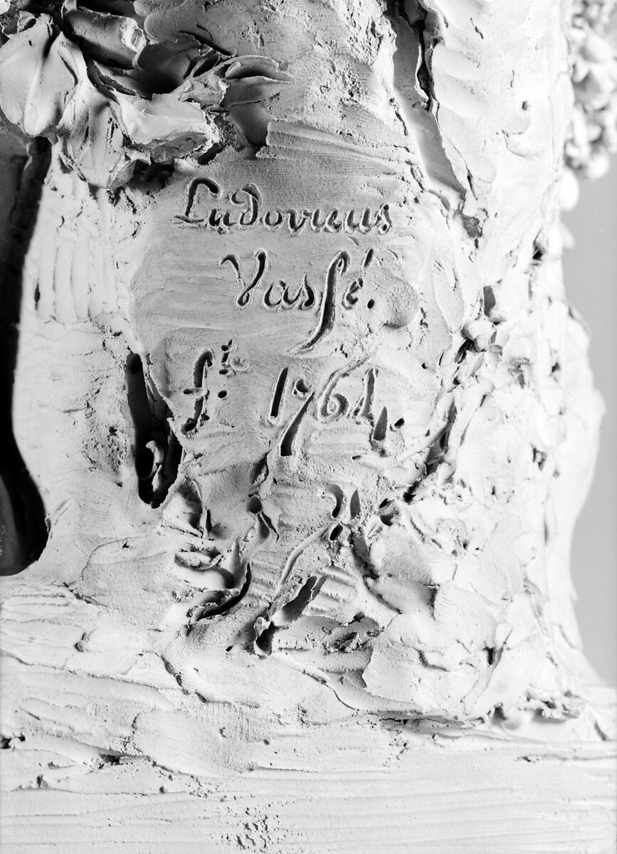 Flora, Louis Claude Vassé (French, Paris 1716–1772 Paris), Red terracotta, buff colored wash over grey paint, French, Paris