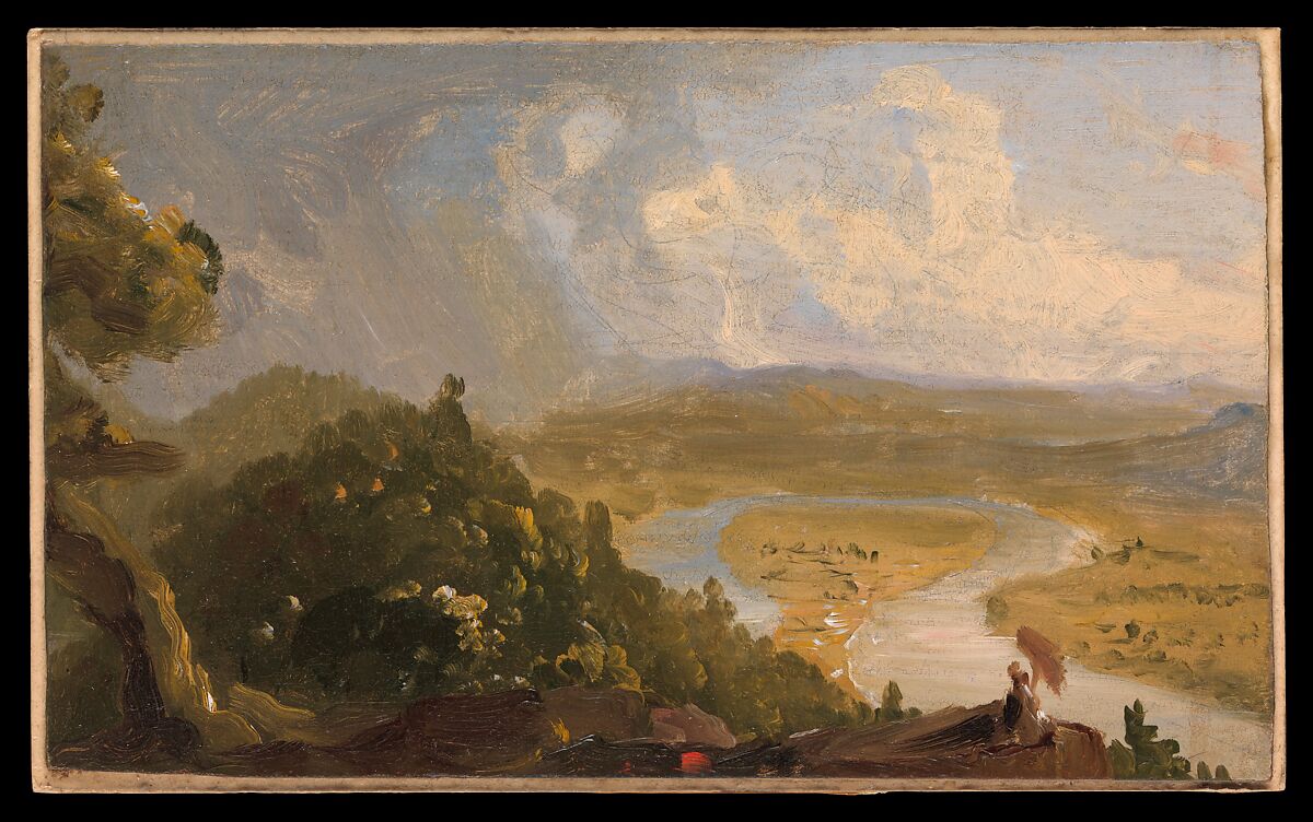 Thomas Cole Sketch For View From Mount Holyoke Northampton   Main Image