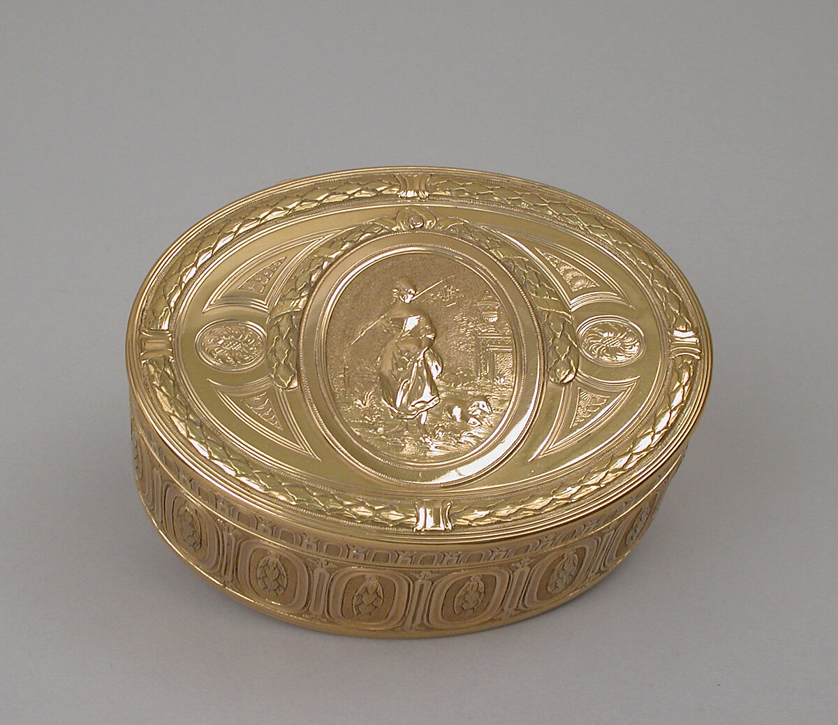 Snuffbox, Louis-Philippe Demay (French, master 1758, died 1772), Gold, French, Paris 