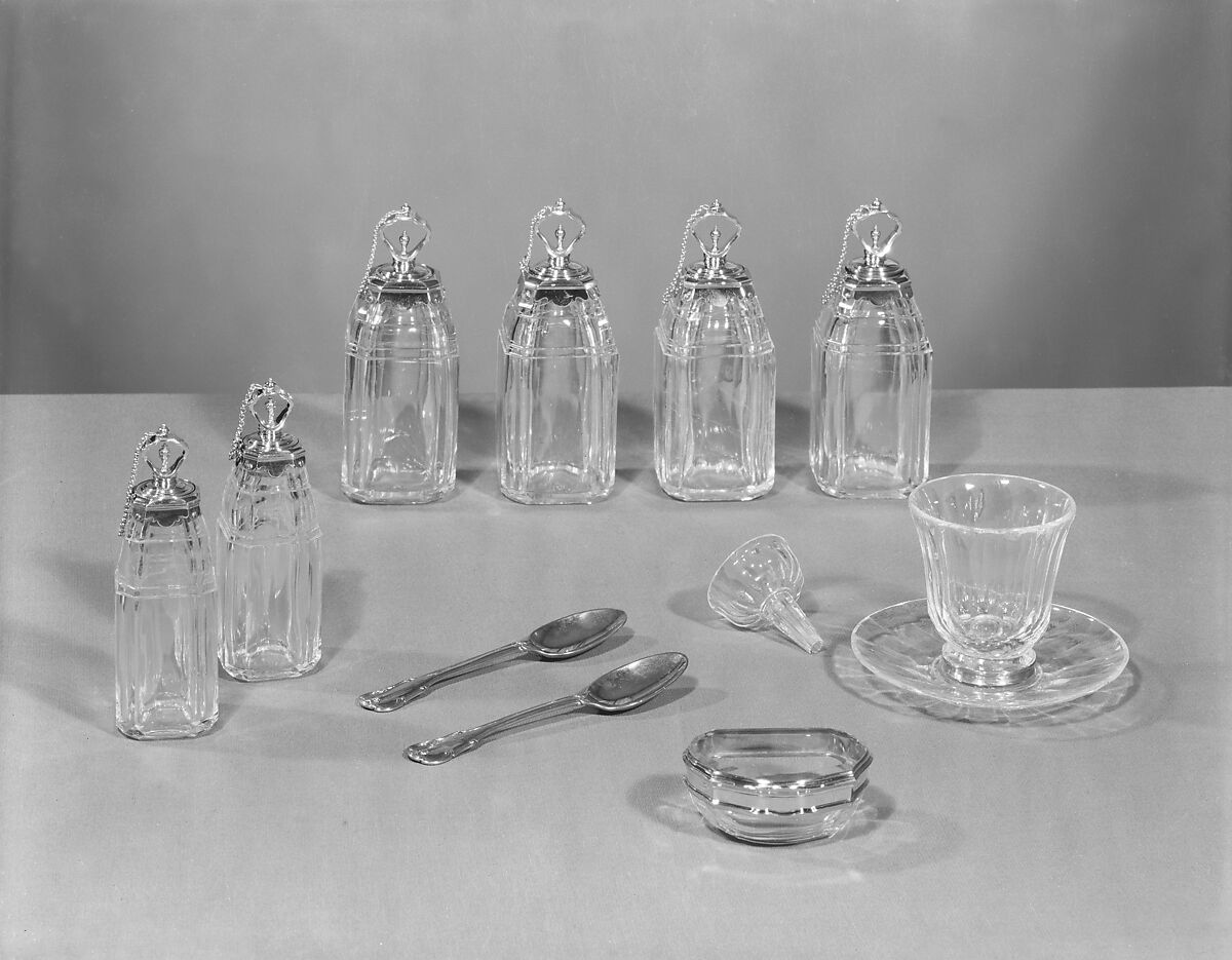 Beaker (part of a set), Rock crystal, gold, French, Paris