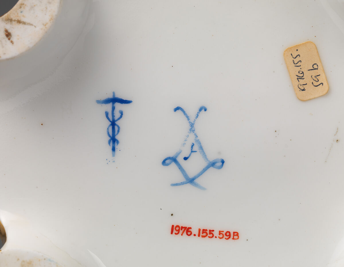 Flower vase (vase hollandais nouveau) (one of a pair), Sèvres Manufactory (French, 1740–present), Soft-paste porcelain, French, Sèvres