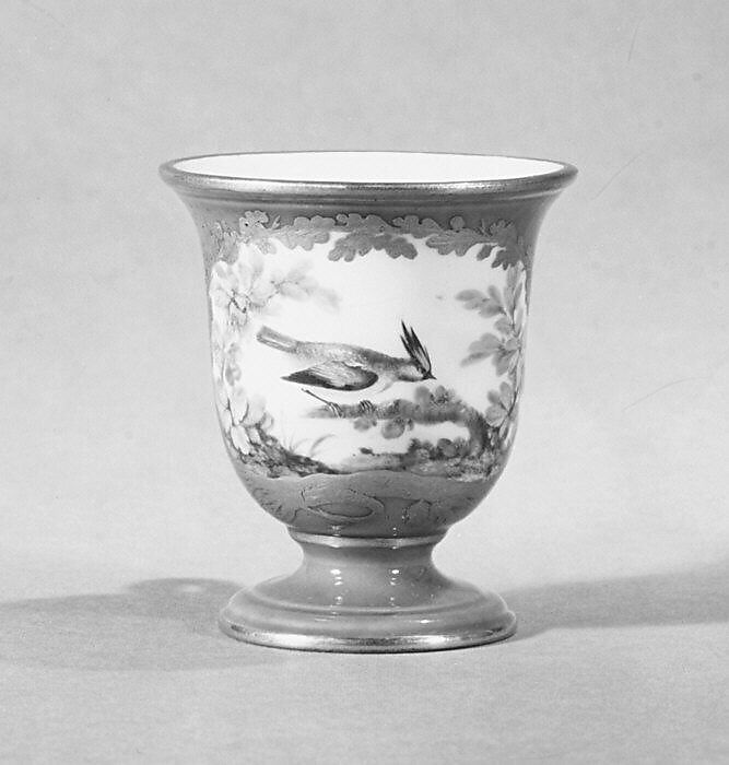 Ice cream cup (tasse à glace) (one of a pair) (part of a service), Sèvres Manufactory (French, 1740–present), Soft-paste porcelain, French, Sèvres 