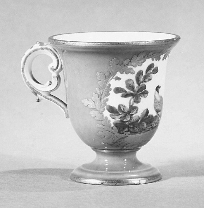 Ice cream cup (tasse à glace) (one of a pair) (part of a service), Sèvres Manufactory (French, 1740–present), Soft-paste porcelain, French, Sèvres 