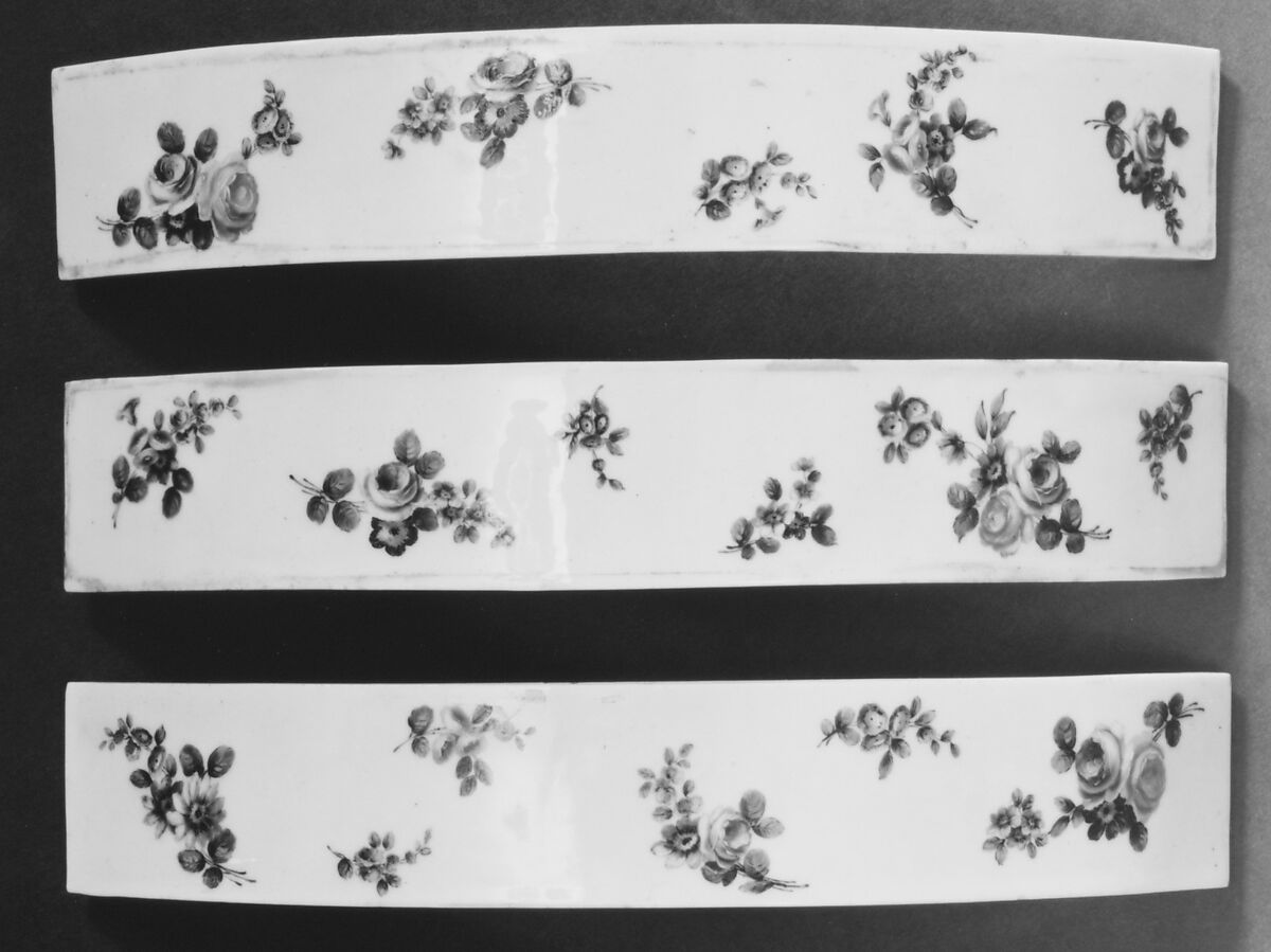 Circular worktable, Martin Carlin (French, near Freiburg im Breisgau ca. 1730–1785 Paris), Oak veneered with tulipwood, ebony, and holly; soft-paste porcelain; gilt bronze, French, Paris and Sèvres