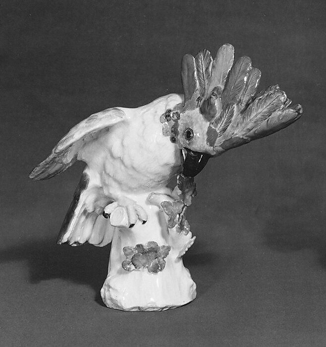 Cockatoo, Meissen Manufactory (German, 1710–present), Hard-paste porcelain, German, Meissen 