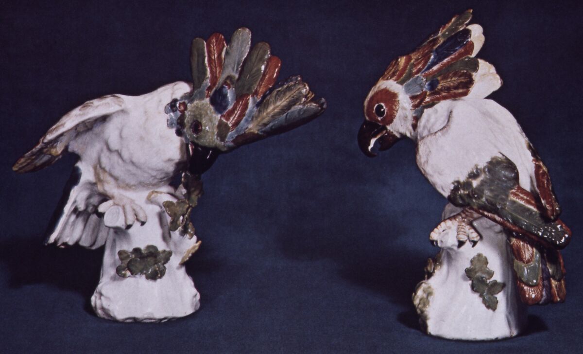 Cockatoo, Meissen Manufactory (German, 1710–present), Hard-paste porcelain, German, Meissen