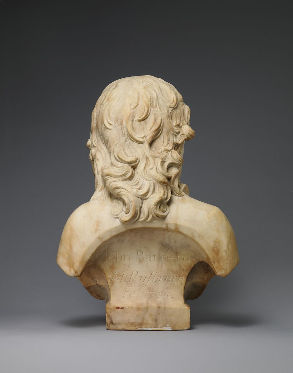 John Barnard, John Michael Rysbrack (Flemish, Antwerp 1694–1770 London), Marble, British, London