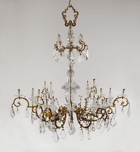 Twelve-light chandelier