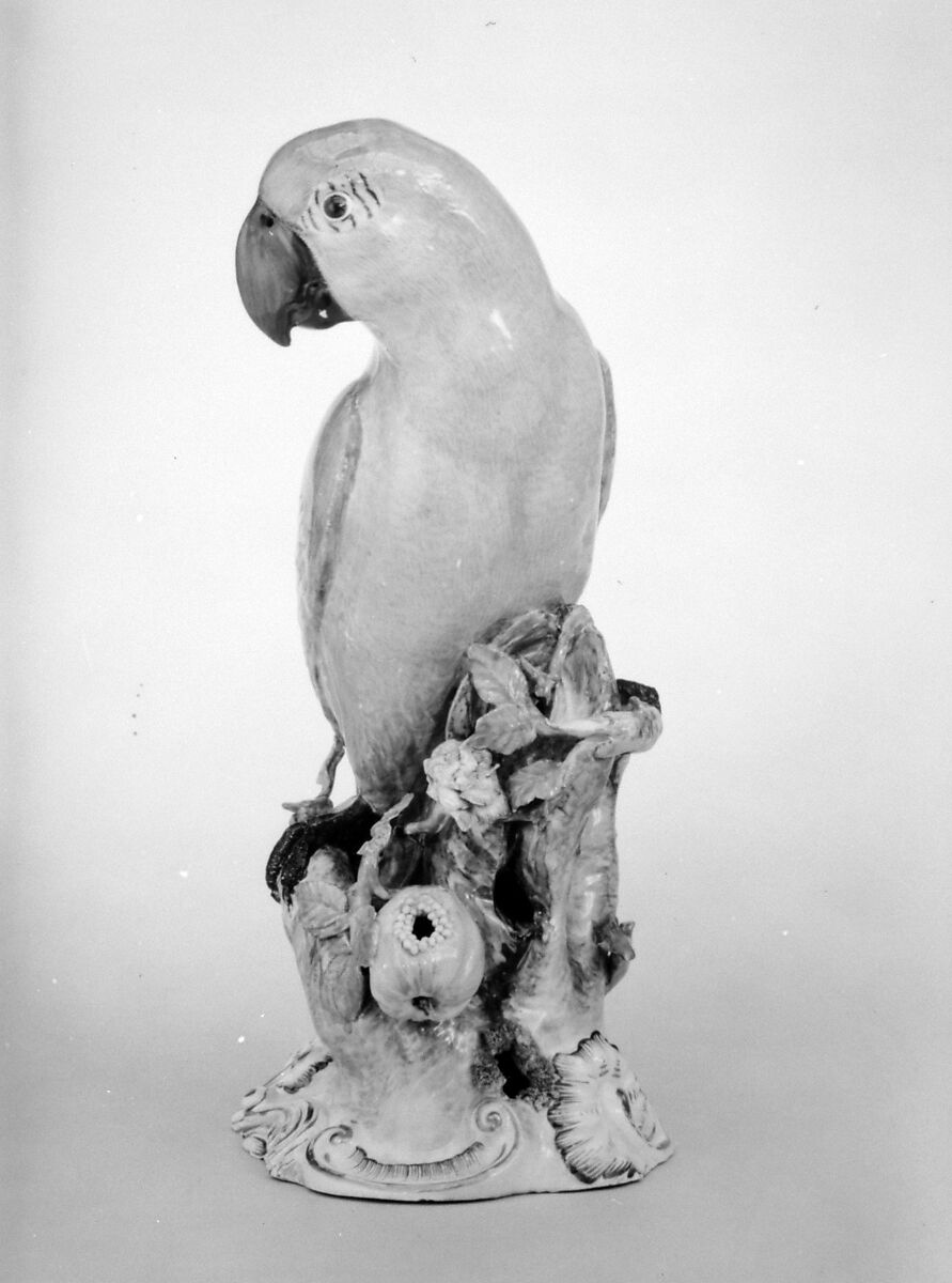 Parrot, Ludwigsburg Porcelain Manufactory (German, 1758–1824), Hard-paste porcelain, German, Ludwigsburg 