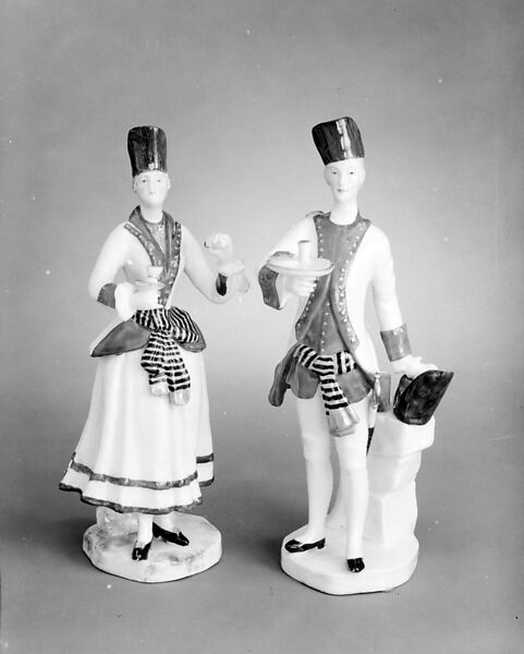 Russian officer, Hard-paste porcelain, Russian, St. Petersburg 