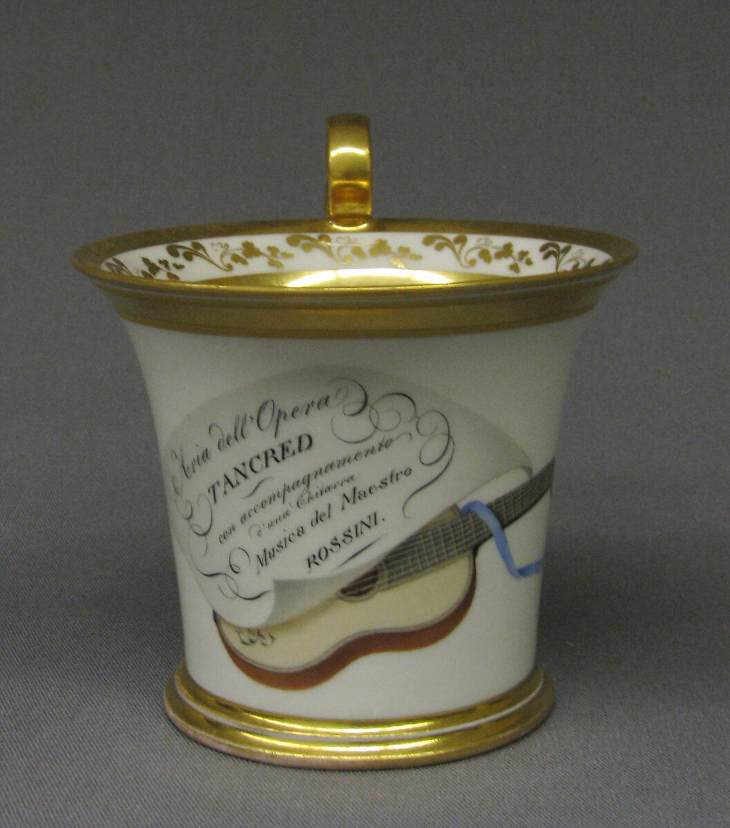 Cup, Imperial Porcelain Manufactory  (Vienna, 1744–1864), Hard-paste porcelain, Austrian, Vienna 