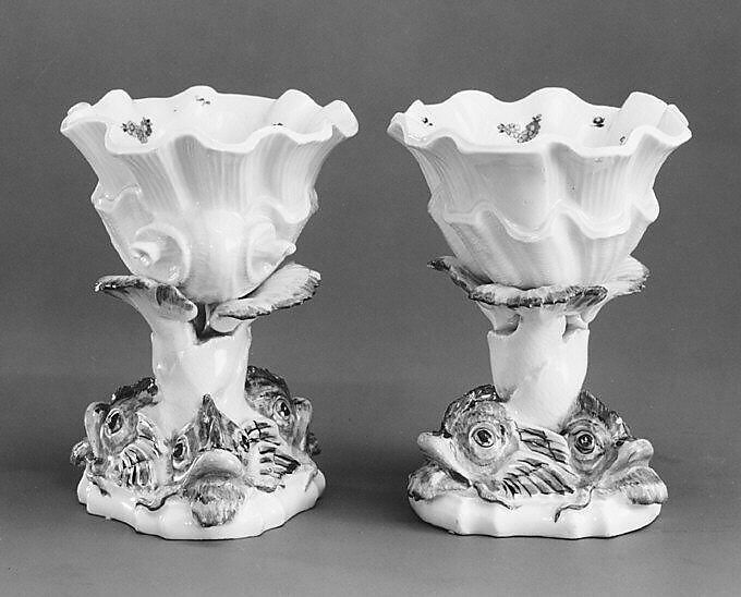 Pair of orange stands (part of a service), Meissen Manufactory (German, 1710–present), Hard-paste porcelain, German, Meissen 