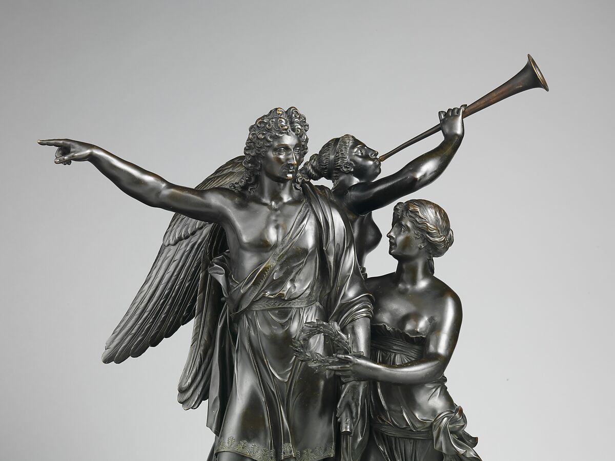 Allegory of the Maréchal de Villars’s Victory at Denain, Model by Louis Simon Boizot (French, Paris 1743–1809 Paris), Bronze, French, Paris