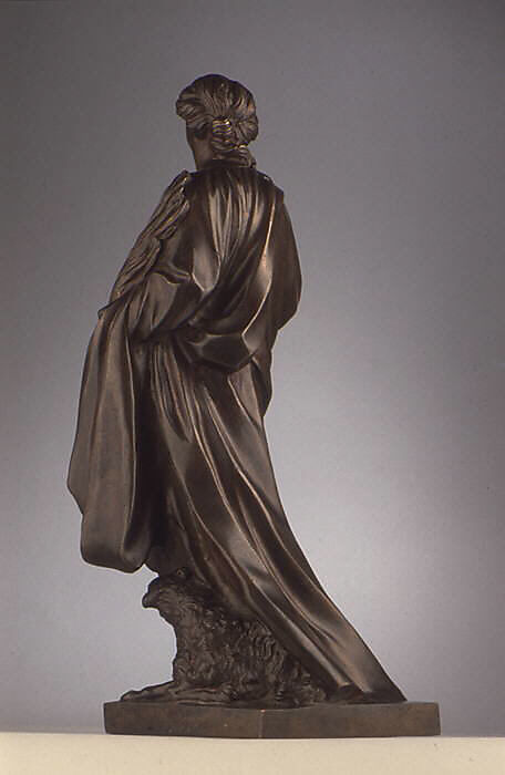 Saint Agnes, After a model by Gian Lorenzo Bernini (Italian, Naples 1598–1680 Rome), Bronze, Italian, Rome
