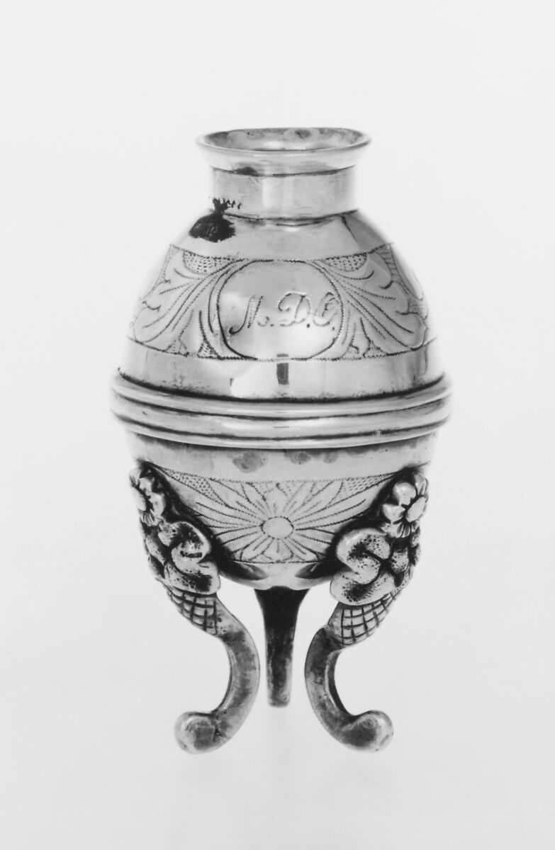 Maté cup, Silver, South American (Bolivian) 
