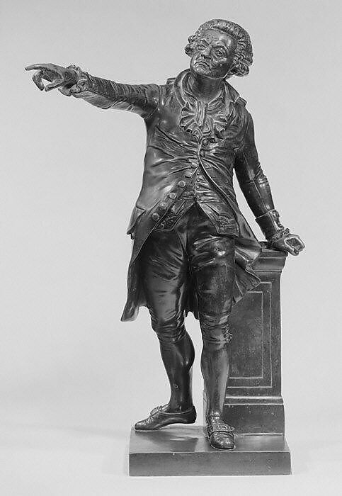 Mirabeau Before the Convention, Andre-François-Joseph Truphême (1820–1888), Bronze, French 