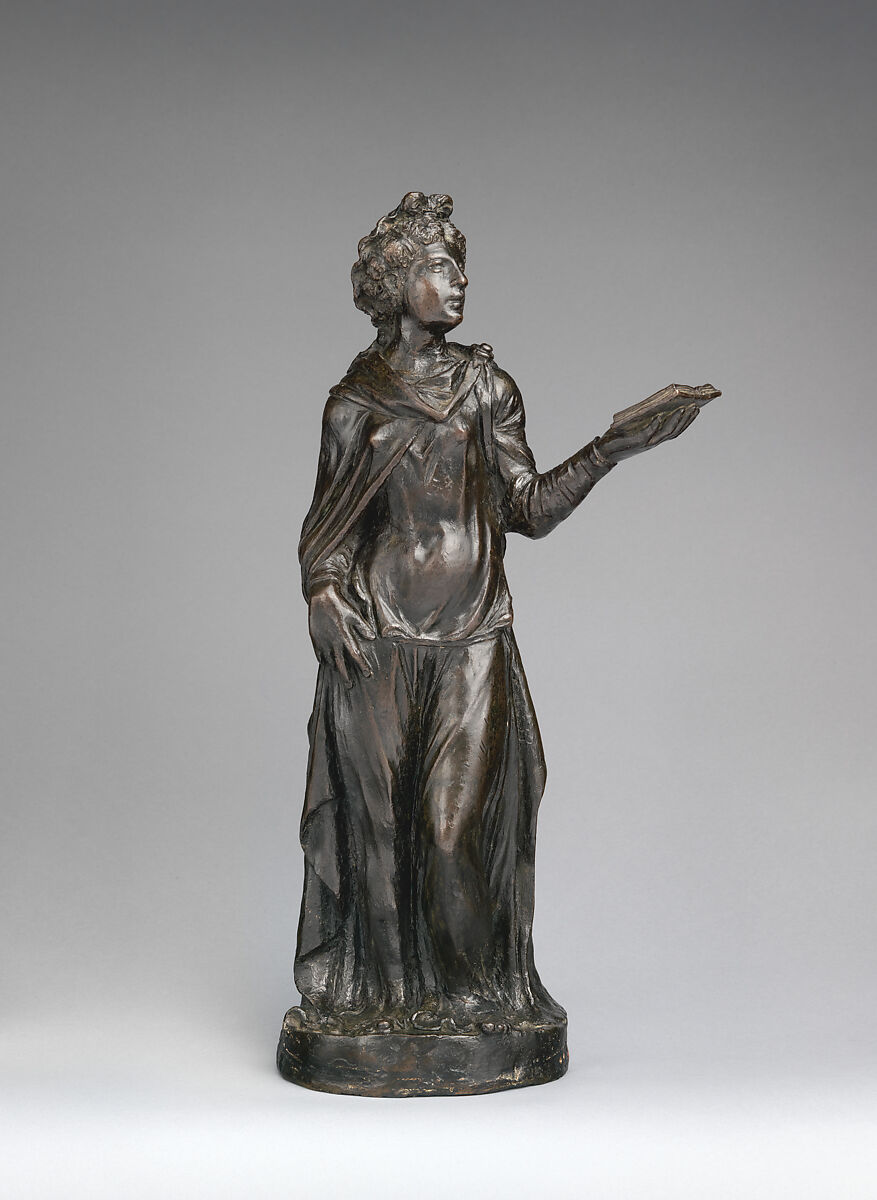 Sibyl, Agostino Zoppo (Italian, ca. 1520–1572), Bronze, Italian, Padua 