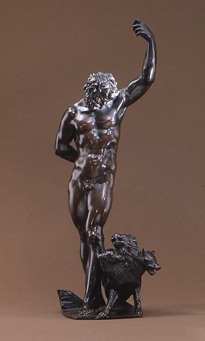 Pluto and Cerberus, After Giovanni Battista di Jacopo (Italian, Florence 1494–1540 Fontainebleau), Bronze, French