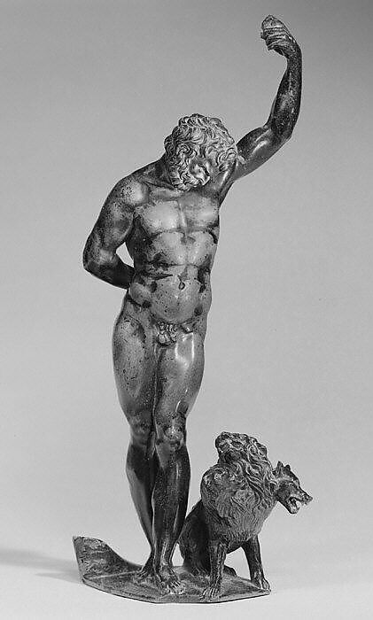 Pluto and Cerberus, After Giovanni Battista di Jacopo (Italian, Florence 1494–1540 Fontainebleau), Bronze, French