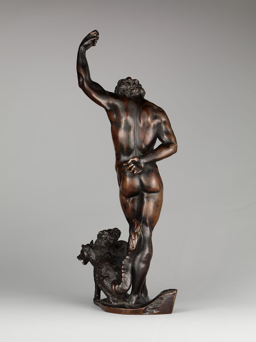 Pluto and Cerberus, After Giovanni Battista di Jacopo (Italian, Florence 1494–1540 Fontainebleau), Bronze, French