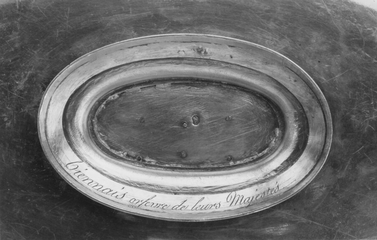 Salver, Silver gilt, probably French