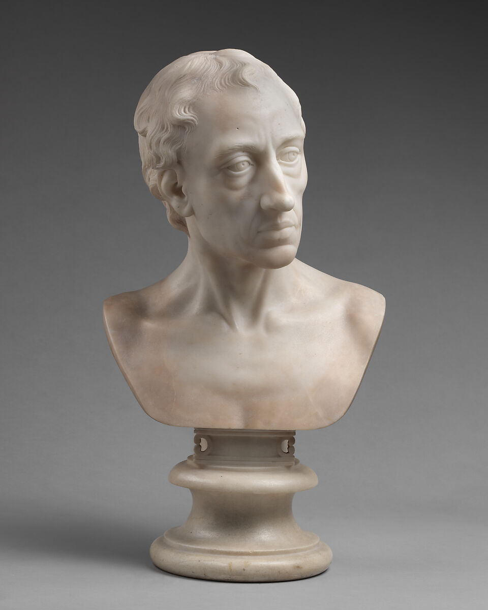 Alexander Pope (1688–1744), Joseph Nollekens (British, London 1737–1823 London), Marble, British 
