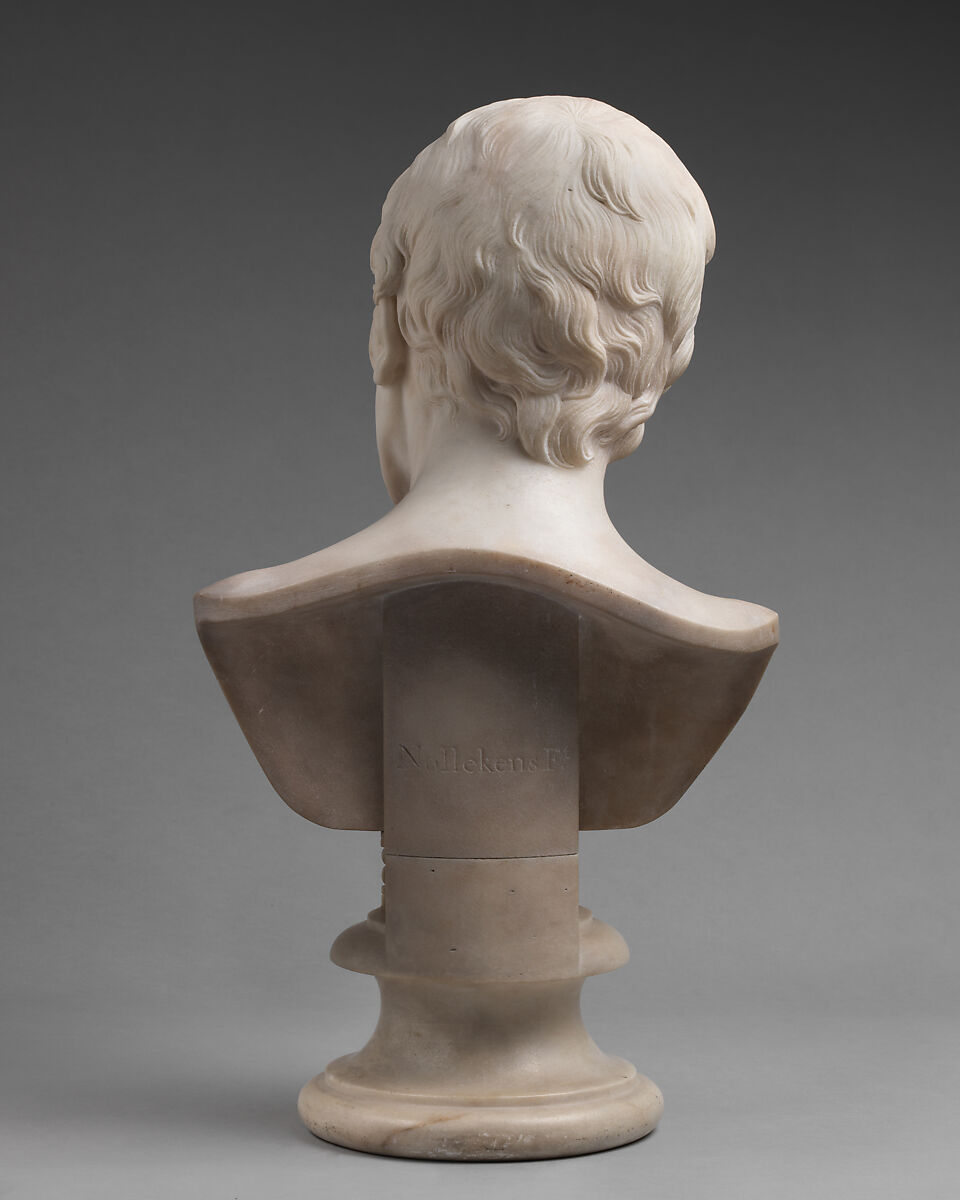 Alexander Pope (1688–1744), Joseph Nollekens (British, London 1737–1823 London), Marble, British