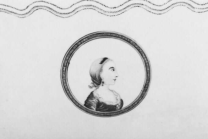 Punch bowl, Hard-paste porcelain, Chinese, probably for British market