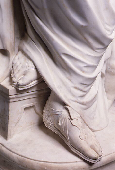 Leda and the Swan, Jacques Sarazin (French, Noyon 1592–1660 Paris), White marble, French, Paris