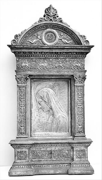 Head of the Virgin, Probably by Alceo Dossena (Italian, Cremona 1878–1937 Rome), Marble, Italian 