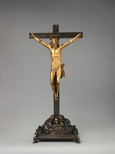 Crucifix on a Golgotha base