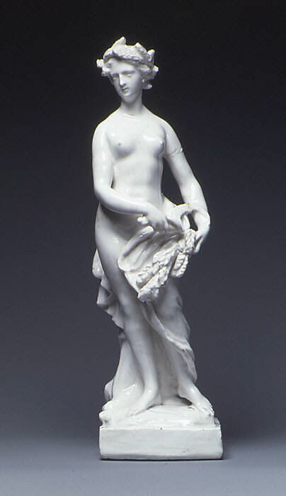 Ceres, Chelsea Porcelain Manufactory (British, 1744–1784), Soft-paste porcelain, British, Chelsea