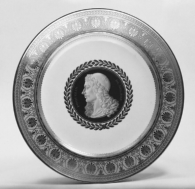 Plate, Sèvres Manufactory (French, 1740–present), Hard-paste porcelain, French, Sèvres 