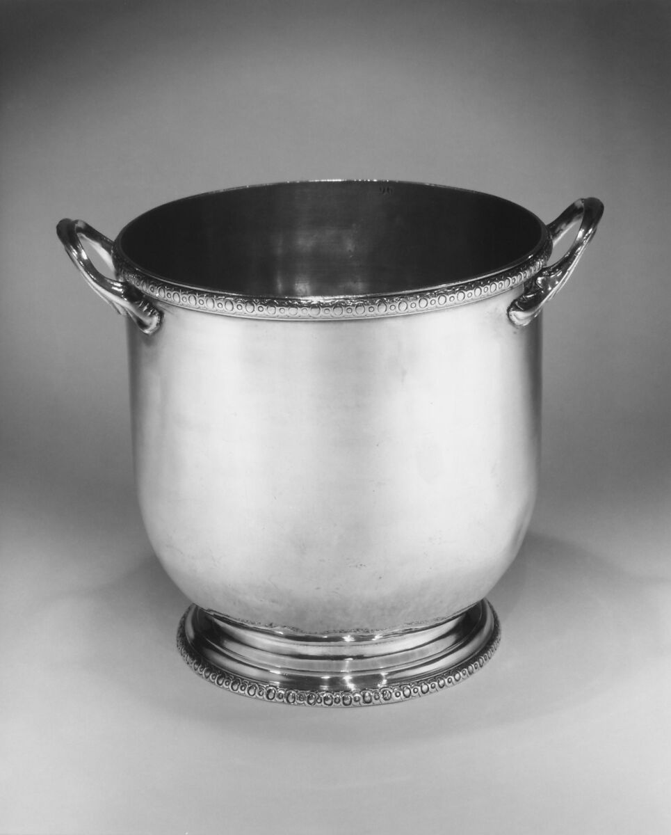 Two bottle coolers, Zacharias Deichman the Elder (working 1731–76), Silver, Russian, St. Petersburg