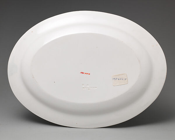 Dish, Wedgwood and Co., Pottery, British, Staffordshire