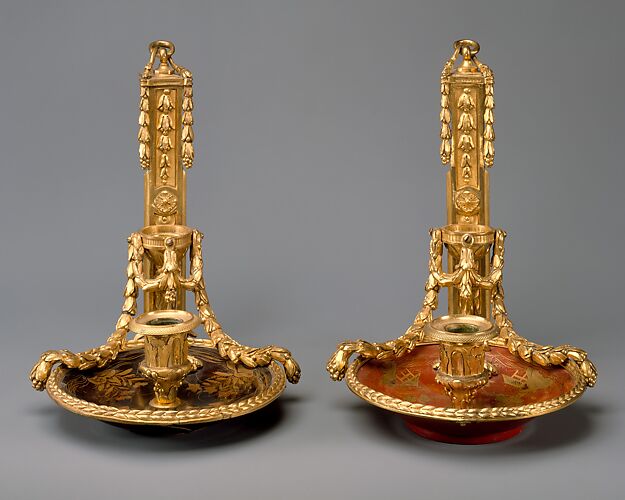 Candlestick (one of a pair) Probably French The Metropolitan Museum