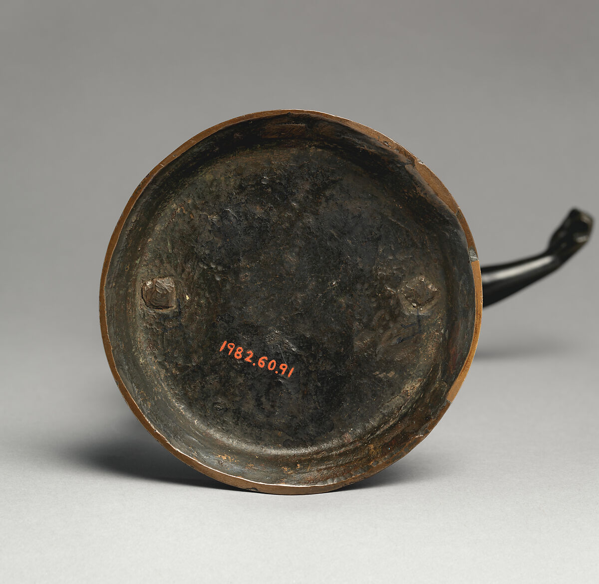 Satyr, Antico (Pier Jacopo Alari Bonacolsi) (Italian, Mantua ca. 1460–1528 Gazzuolo), Bronze, with remains of dark brown lacquer, Italian, Mantua