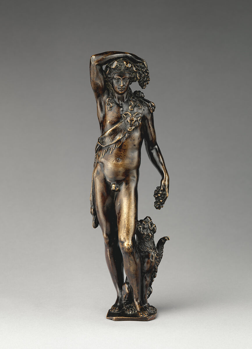 Bacchus and a Panther, Bronze, Italian, probably Florence 